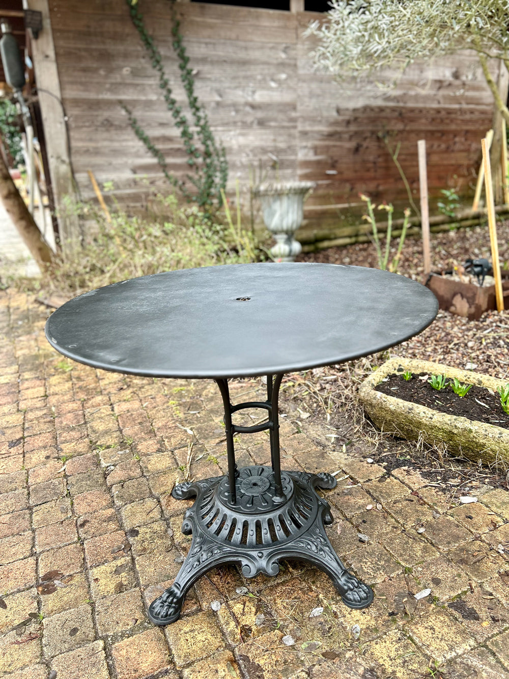 Table de jardin en fonte 19éme Réf 4208