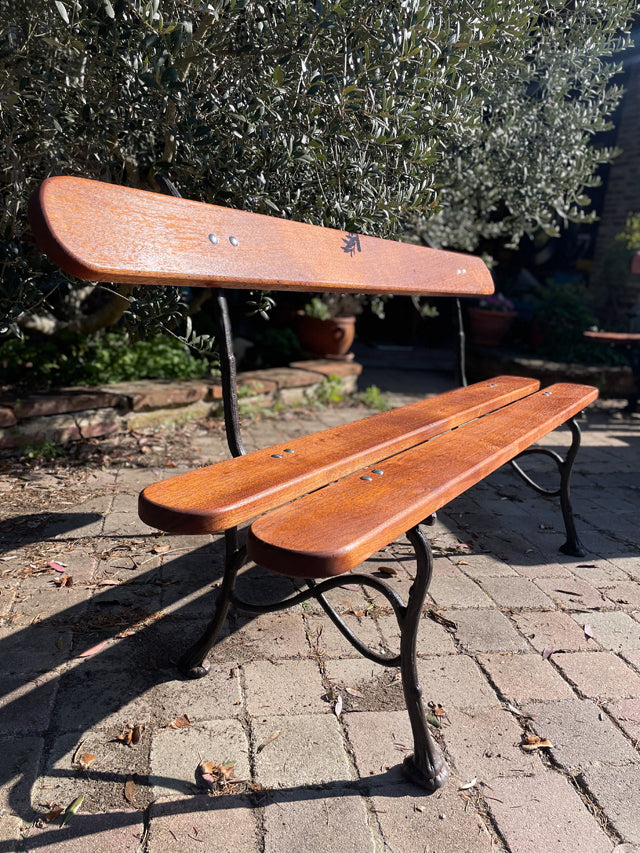 Banc ART NOUVEAU en fonte 1900