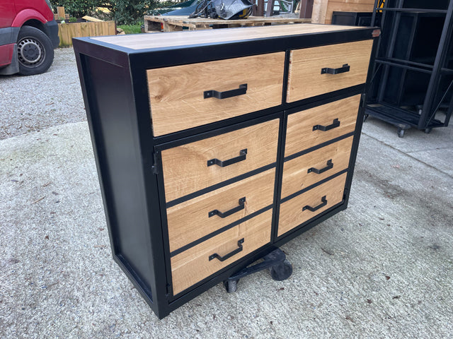 Buffet porte faux tiroirs PRIX de base : 1150€ réf 3938