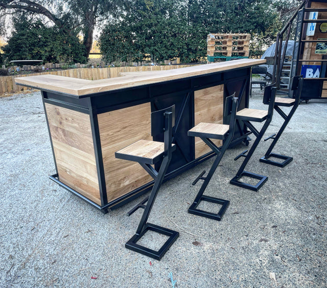 Comptoir d'angle double plateau PRIX de base: 3400€ réf 3849