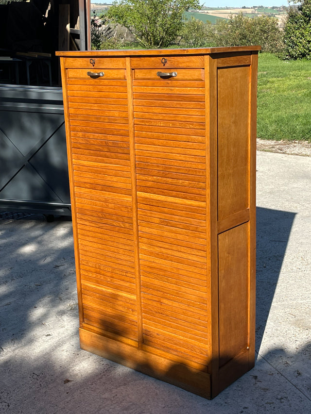 Classeur double rideau 1960