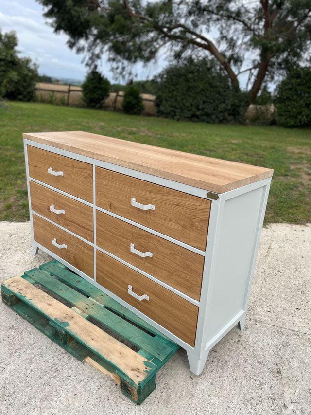 Commode industrielle 6 tiroirs PRIX de base : 1790€ réf 3730