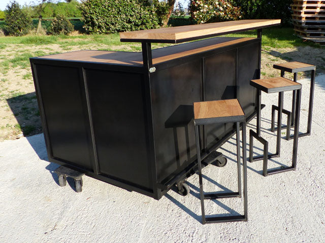 Comptoir industriel double plateau PRIX de base: 1950€ réf 3310