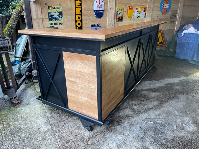 Comptoir d'angle double plateau PRIX de base: 3400€ réf 3849