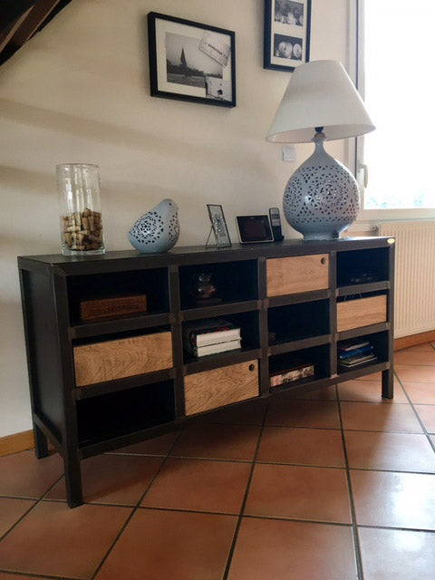 Meuble industriel d'atelier 12 cases PRIX de base: 990€ réf 2715