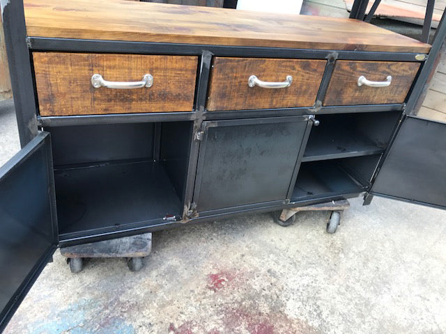 Etagère bibliothèque 2 tiroirs et 2 portes PRIX de base 990€réf 2739