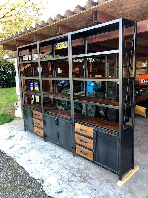 Bibliothèque industrielle PRIX de base : 1000€ réf 3344