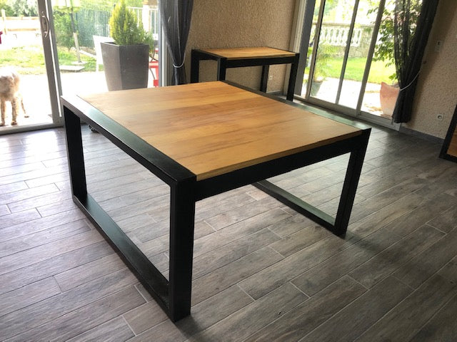 Table design industriel sur mesure PRIX de base : 1050€ réf 3518
