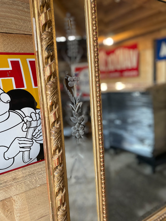 Miroir pareclose style Napoléon 3