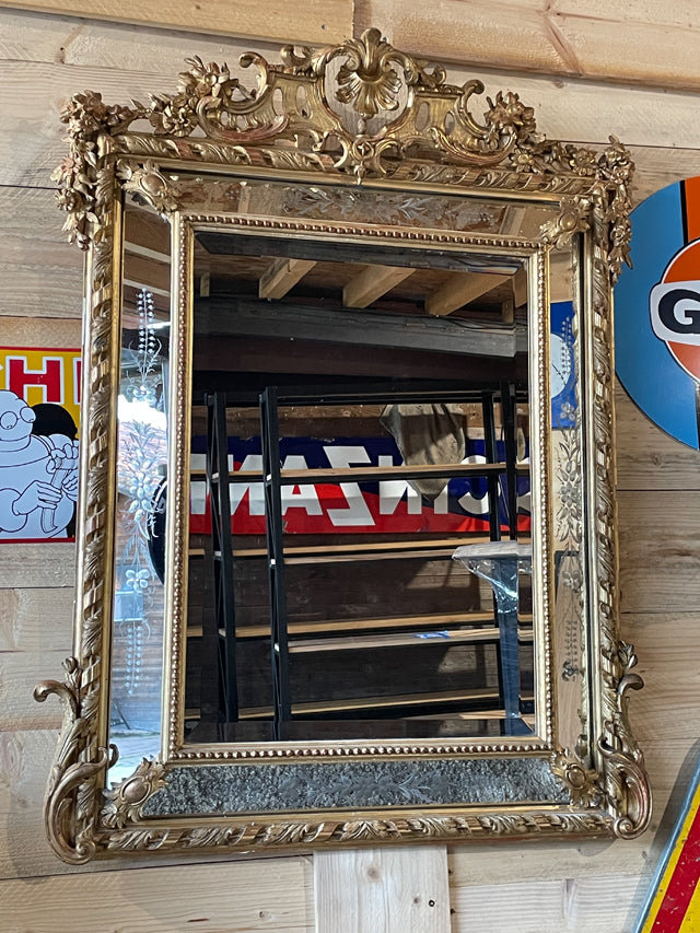 Miroir pareclose style Napoléon 3