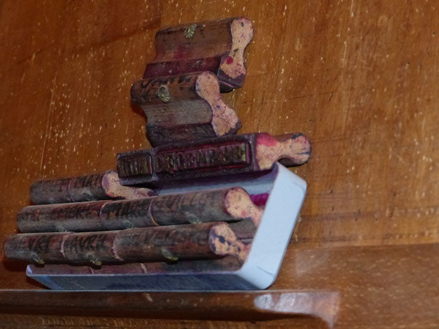 lot de tampons année 50