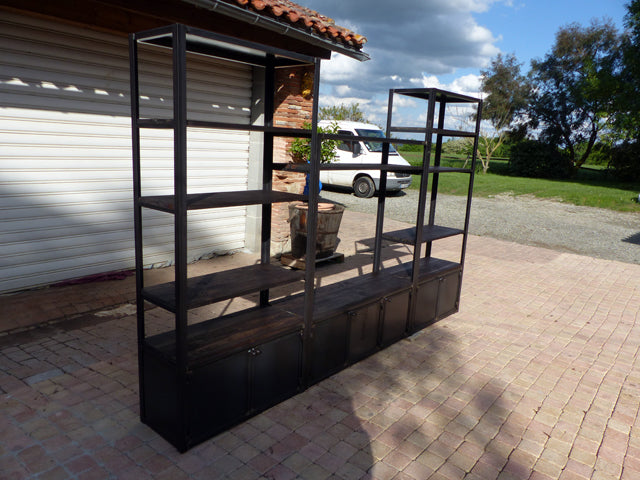 Bibliothèque industriel Prix de base: 1600€ réf 2698