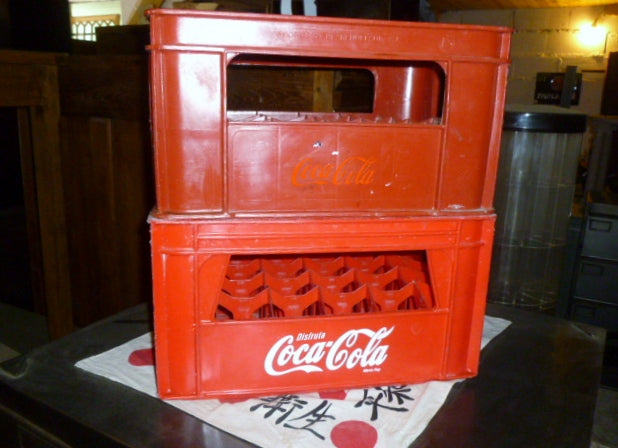 Caisse de transport COCA COLA espagne 1980