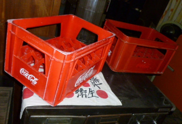 Caisse de transport COCA COLA espagne 1980