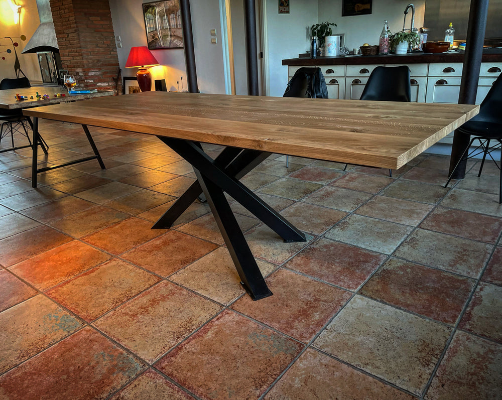 Table piètement MIKADO PRIX de base : 990€ réf 3982