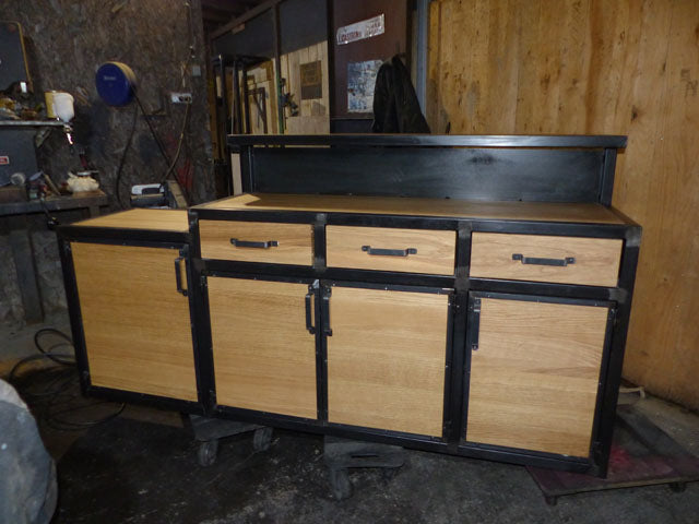 Bar de commerce double plateaux PRIX de base: 1900€ réf 3464