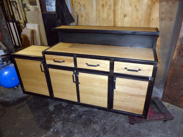 Bar de commerce double plateaux PRIX de base: 1900€ réf 3464