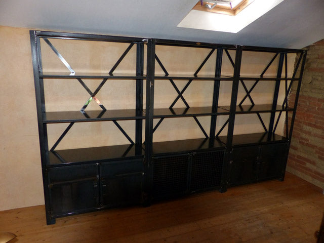 Bibliothèque industriel Prix de base :1500€ réf 3035