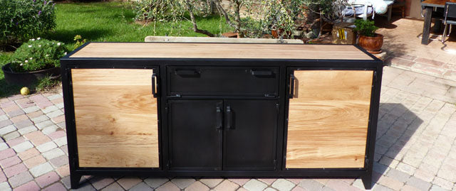 Buffet industriel 4 portes 1 clapet PRIX de base: 1300€ réf 3465