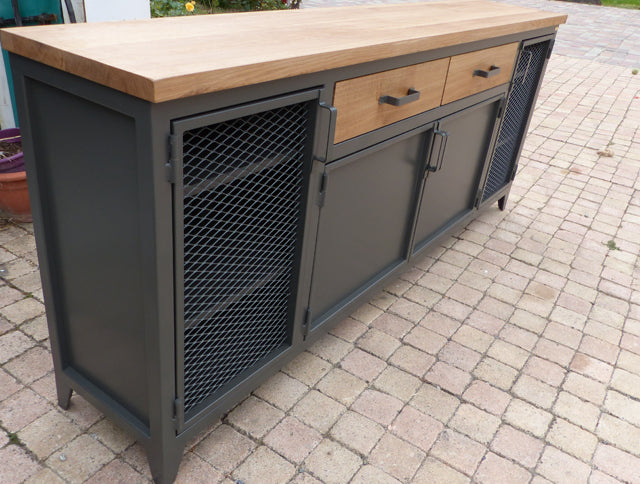 Buffet industriel thermolaquè PRIX de base: 1900€ réf 3427