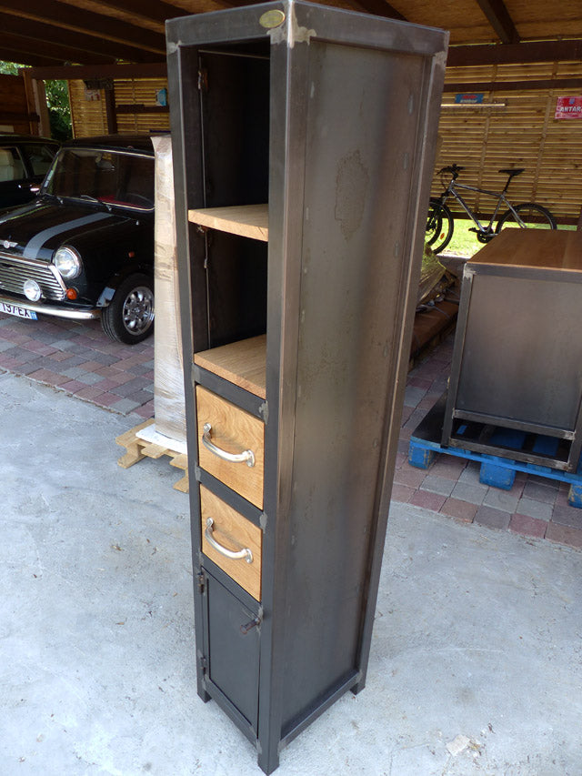 Colonne 1 porte 2 tiroirs PRIX de base: 690€ réf 3021