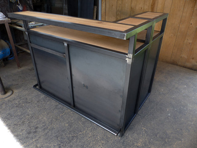 Comptoir industriel double plateau PRIX de base: 1950€ réf 3310