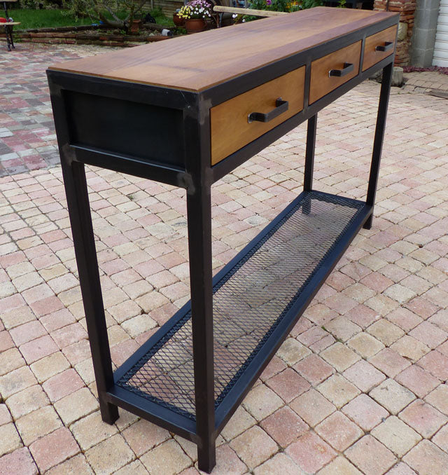 Console industrielle 3 tiroirs PRIX de base: 850€ réf 3514