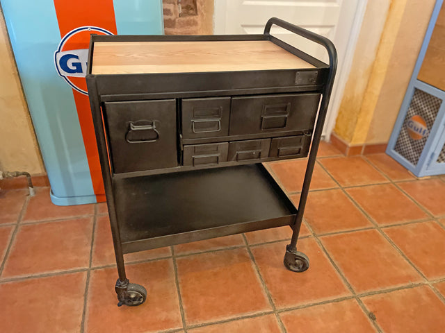 Desserte d'atelier 6 tiroirs