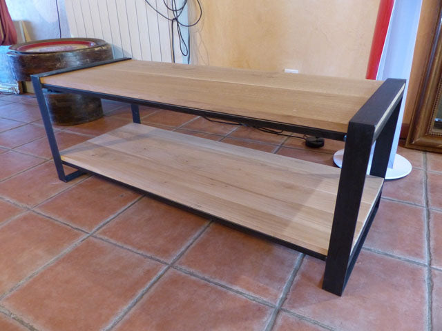 Table basse industrielle "conférence" PRIX de base: 650€ réf 3506