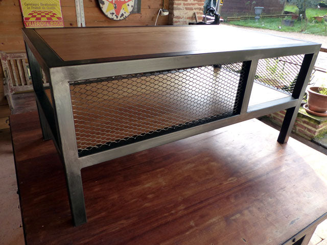 Table basse industrielle PRIX de base: 790€ réf 3470