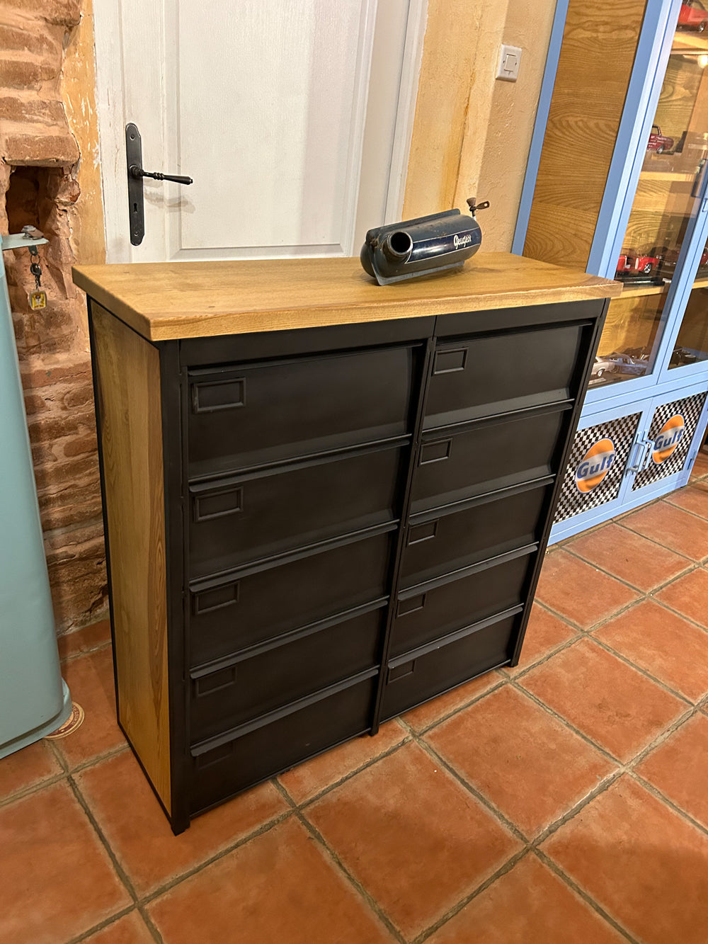 Meuble 10 clapets  Roneo 1960 Réf 4207