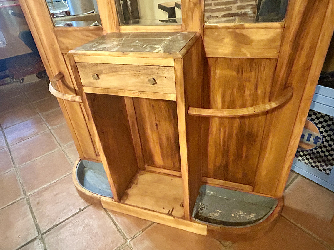 Vestiaire porte manteau d'entrée ART DECO 1930/40