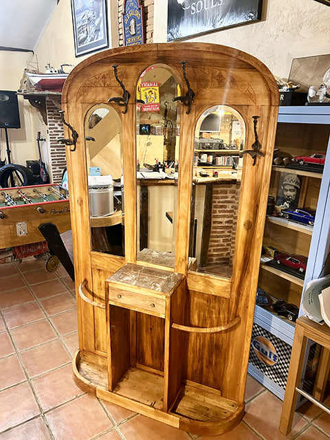 Vestiaire porte manteau d'entrée ART DECO 1930/40