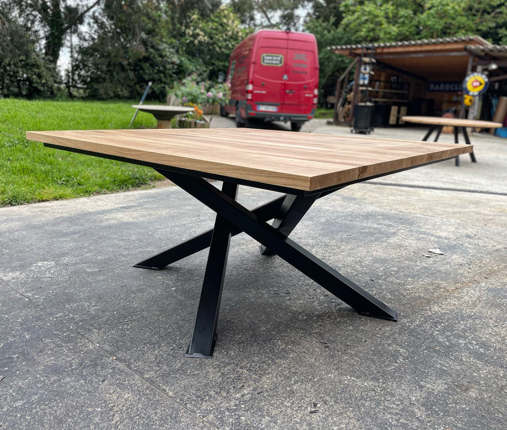 Table piètement MIKADO PRIX de base : 990€ réf 3982