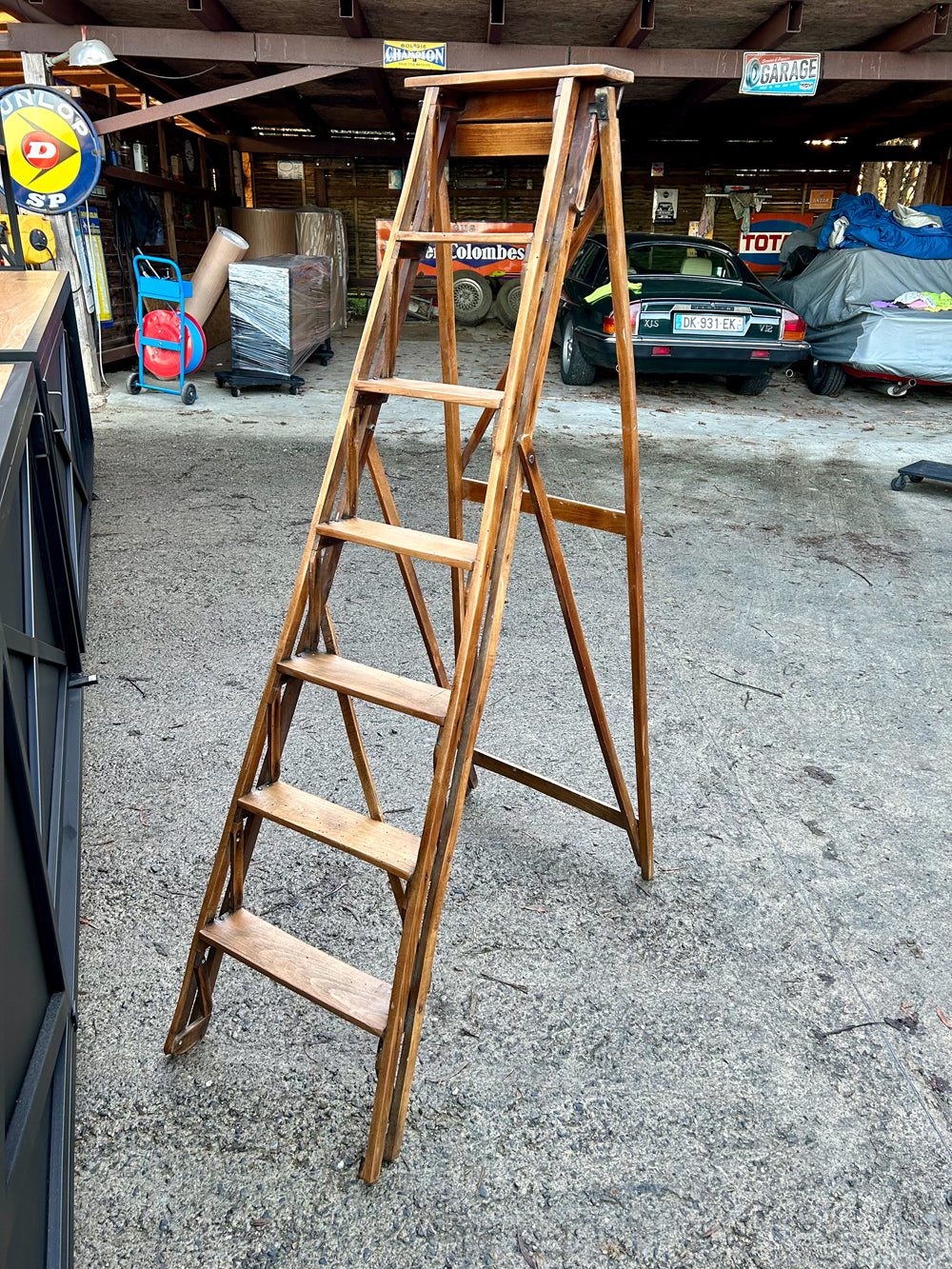 Echelle de peintre vintage 6 Marches  Réf 4358