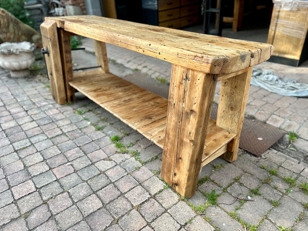 Ancien Etabli menuisier Réf 4458