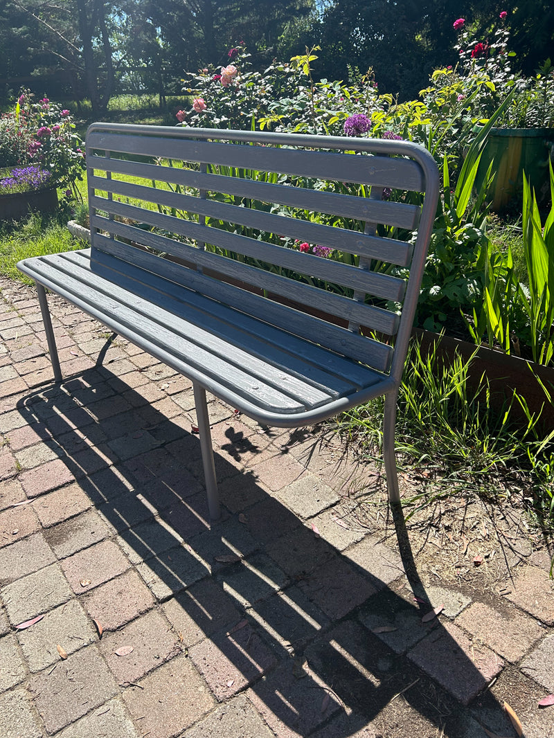 Ancien banc d'école 1950 Réf 4258