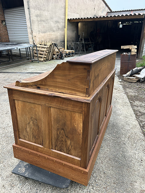 Ancien bureau à gradin de Banque début 19eme RF4654