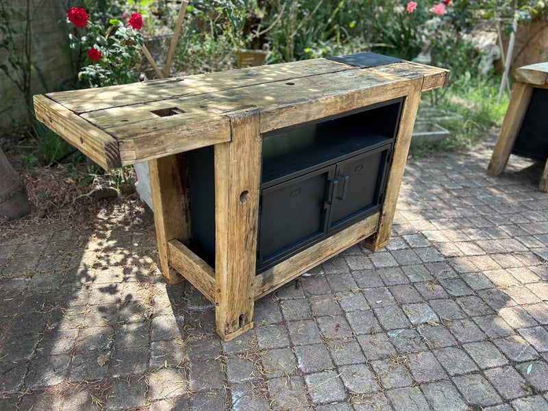 Etabli menuisier 2 portes plus niche Réf 4542