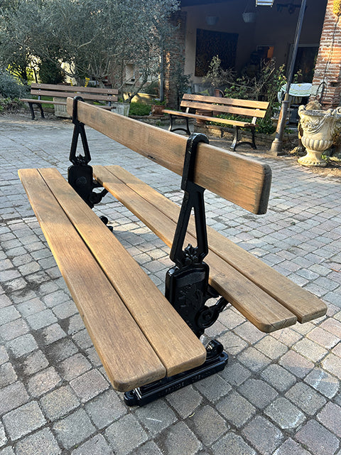 Banc public double face 1950 - RF4666