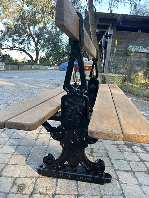 Banc public double face 1950 - RF4666