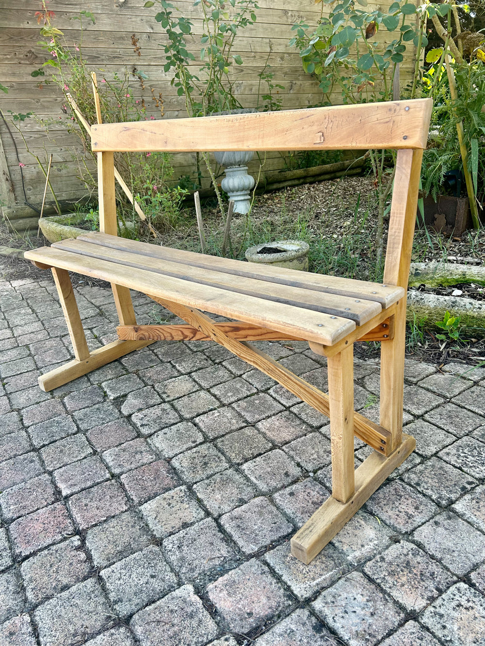 Banc d'écolier 1930/40 meuble de metier – BROCANTETENDANCE