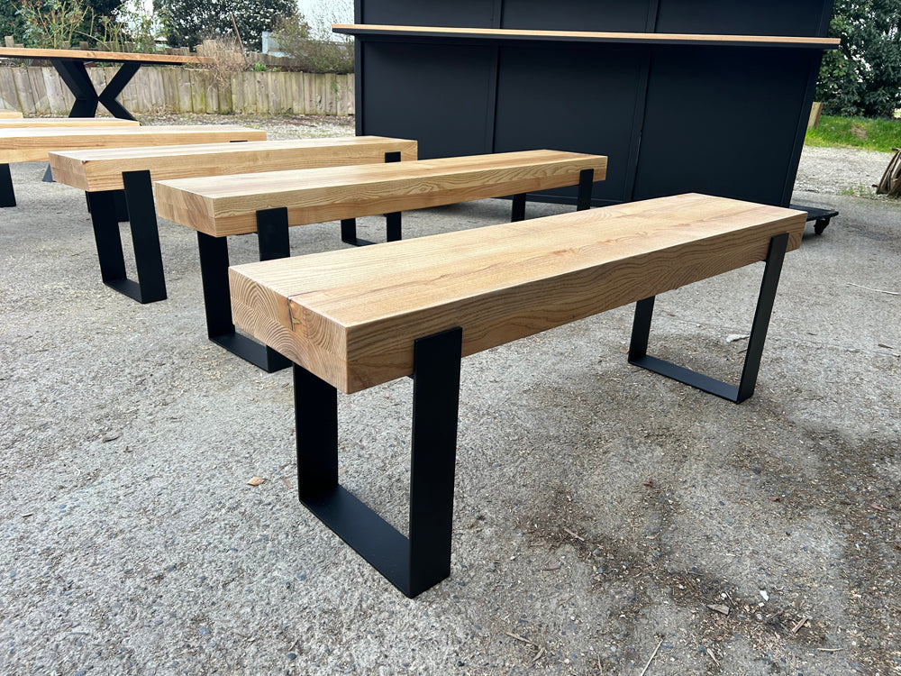 Banc design industriel réf 4434 Prix de base 590€