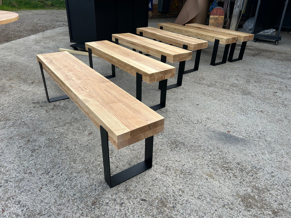 Banc design industriel réf 4434 Prix de base 590€