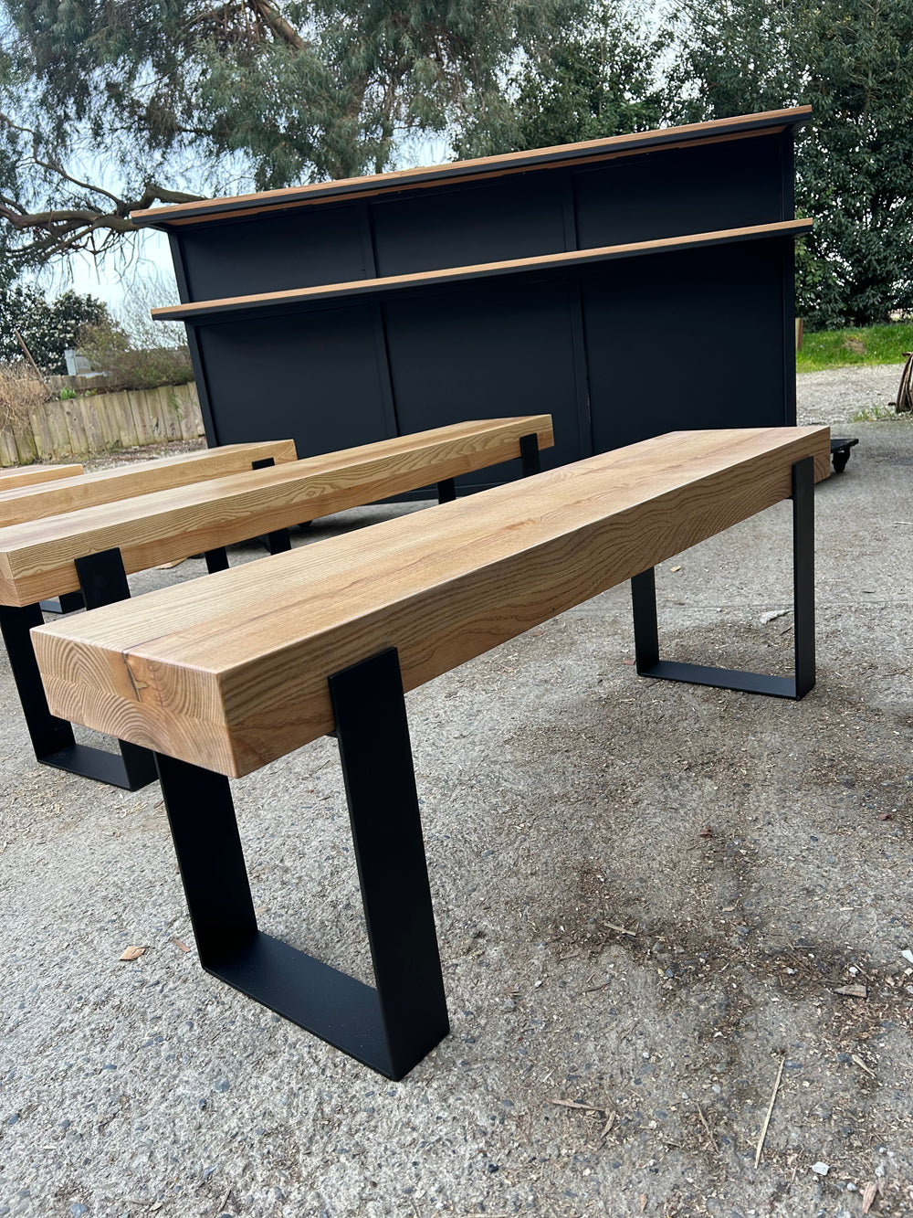 Banc design industriel réf 4434 Prix de base 590€