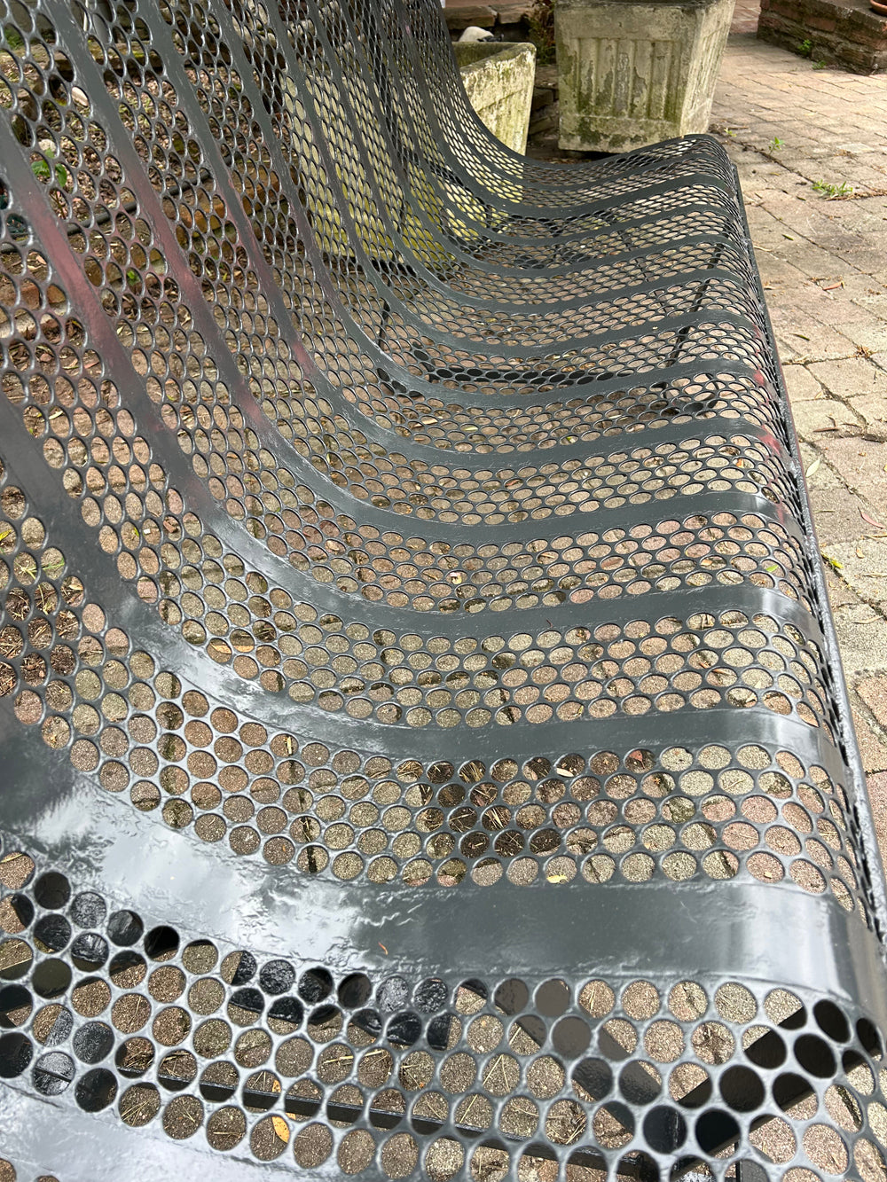 Banc de jardin Malaval 1950/60   Réf 4493