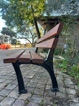 Banc jardin public 1960 - Réf 4599