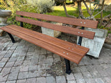 Banc jardin public 1960 - Réf 4599