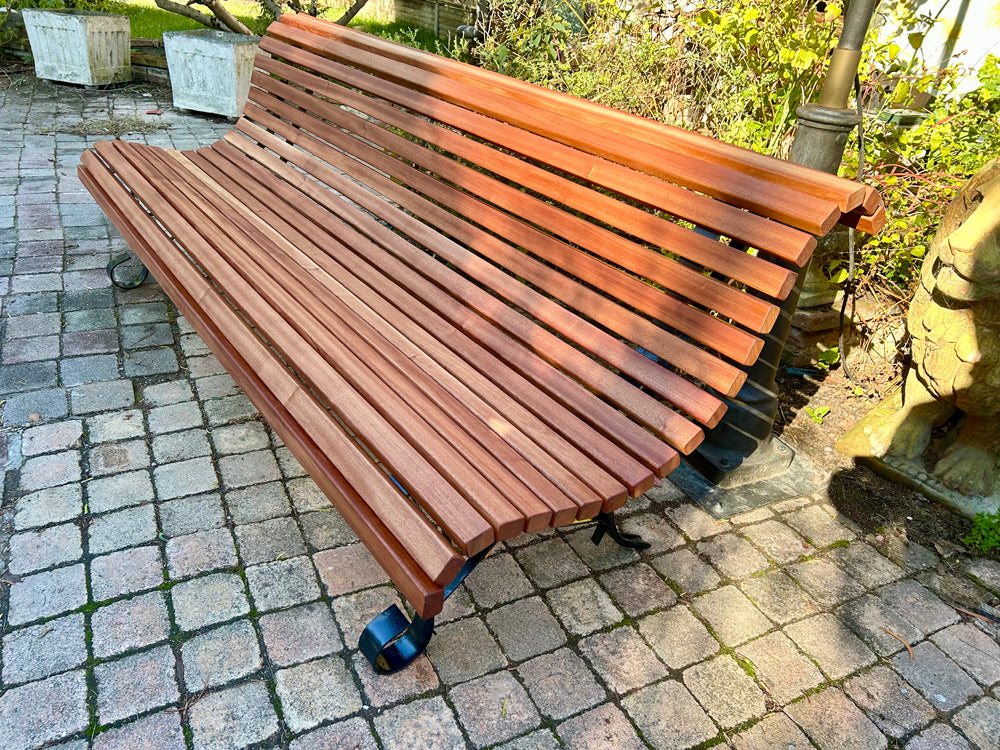 Banc piètement Rosace acier 1960 - Réf 4600