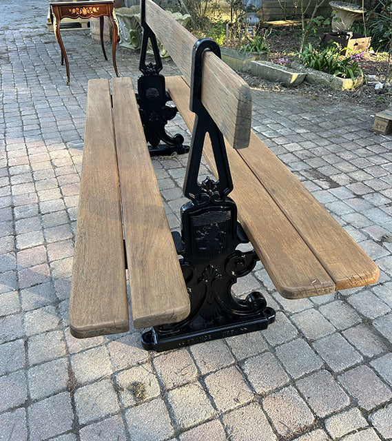 Banc public double face 1950 - RF4666